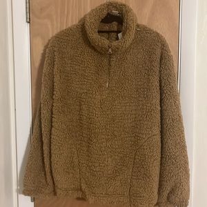 GAP Factory Sherpa Half-Zip Pullover - Size XL